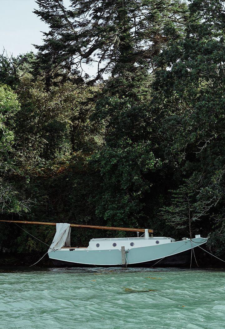 Boat on the river