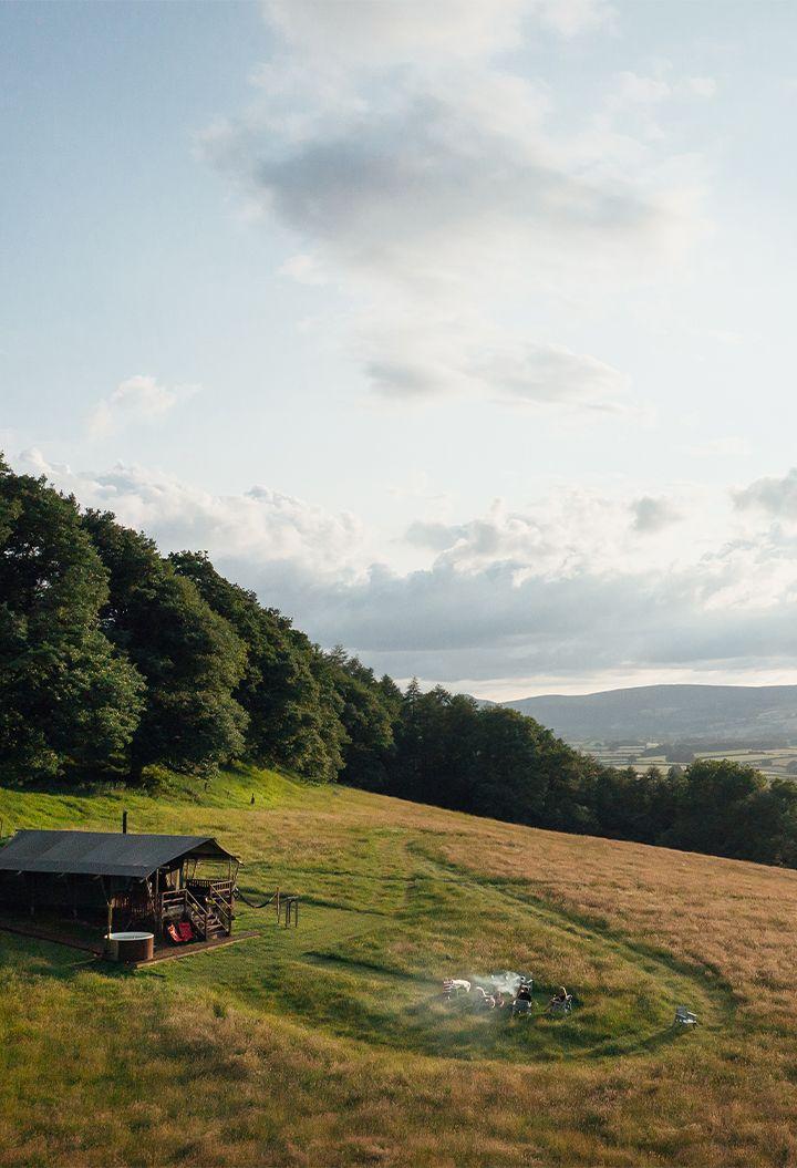 Glamping in Powys