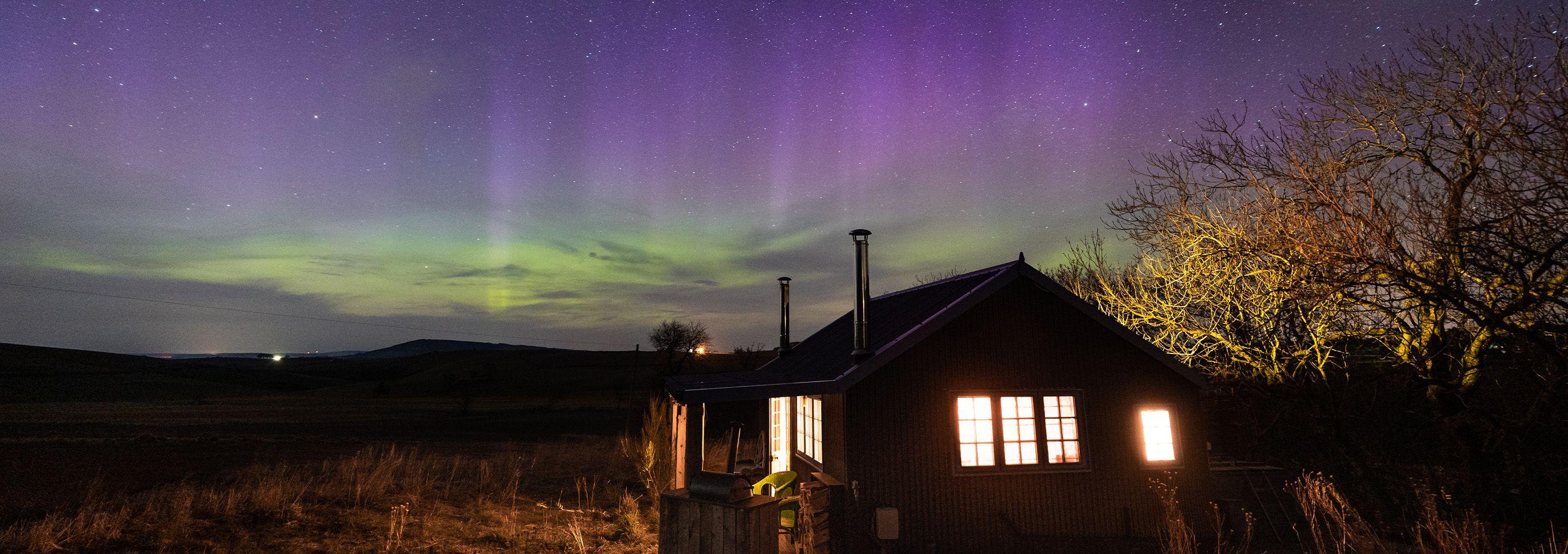 Glamping places to glimpse the Northern Lights