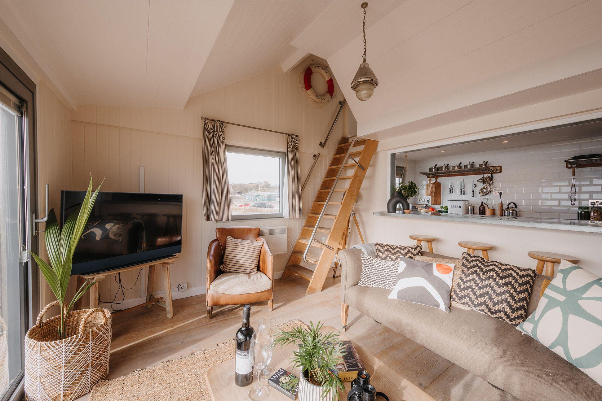 Interior of a cabin