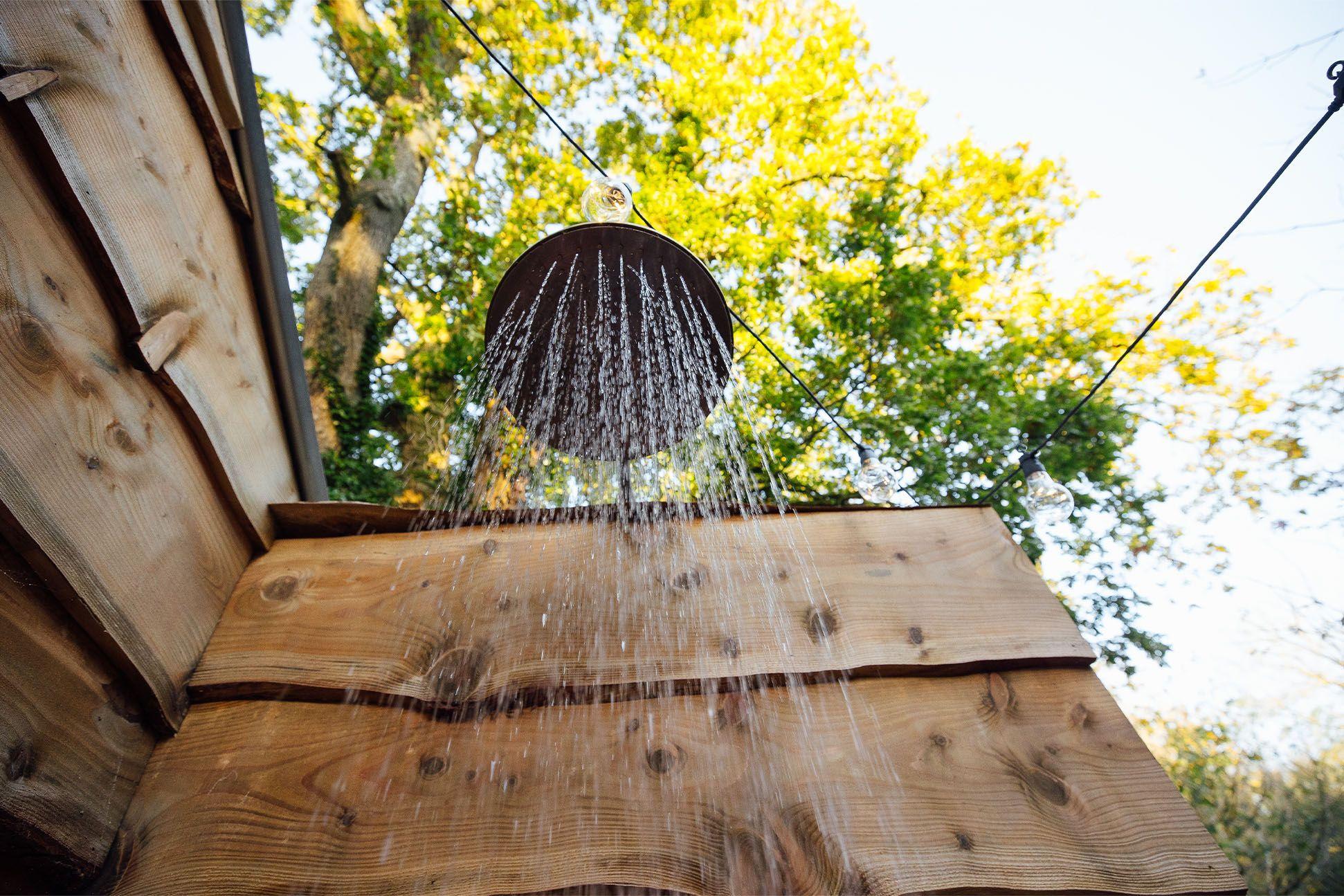 Outdoor shower