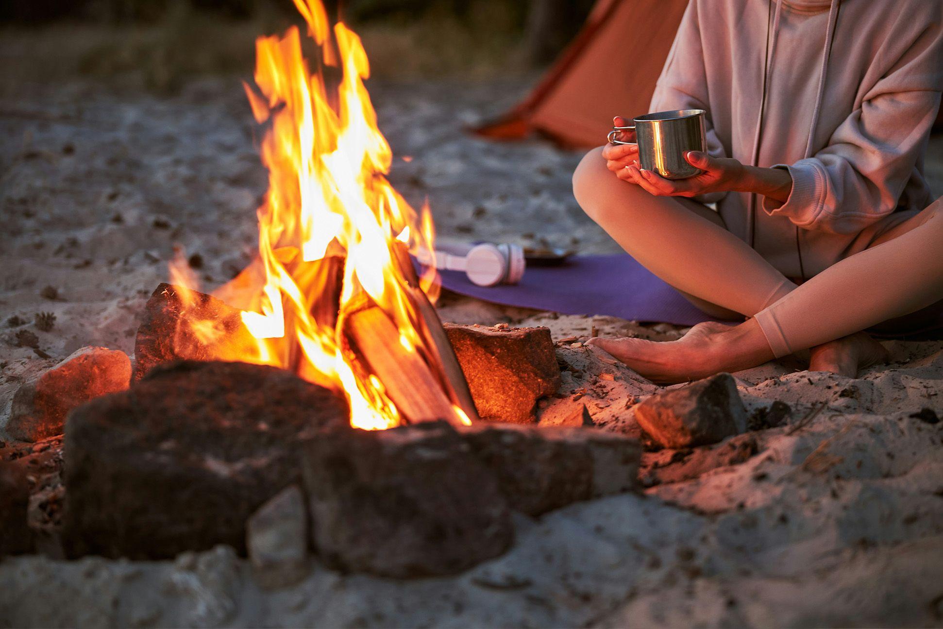 How to cook on the beach