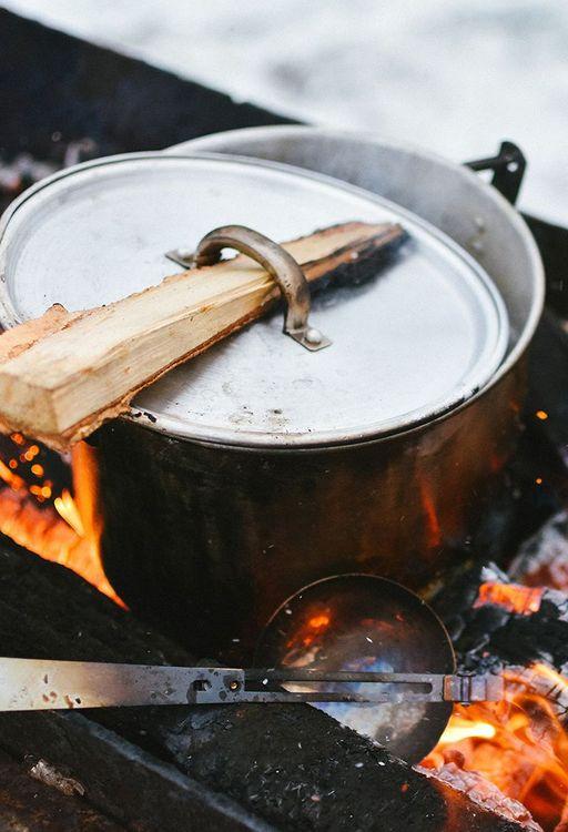 How to cook on the beach