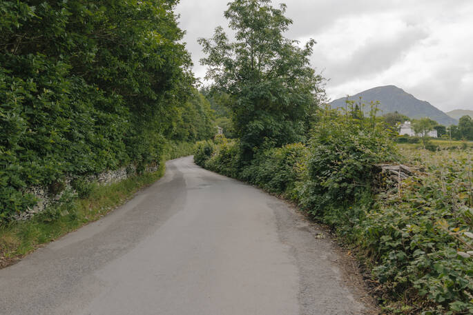 Road through the Lake District