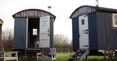 Exterior - Bathsheba, shepherds hut, holiday, dogs, Ash farm, Dorset, England