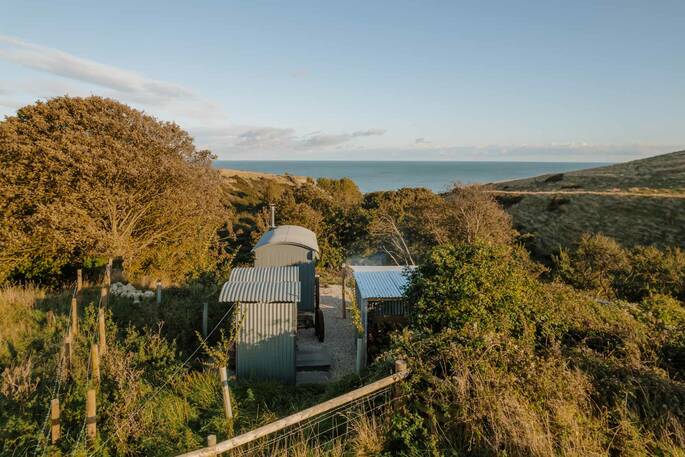 View from the hut