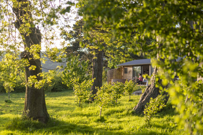 Rowan Cabin surrounding area, Clifford, Hereford, Herefordshire - photo by Alex Treadway