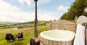 Wood-fired hot tub included in your stay