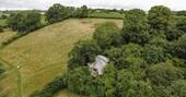 Aerial view showing neighbouring meadows