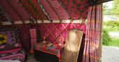 Yurt interior (1)