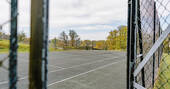 Tennis court at The Buzzardry
