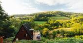 Decking overlooking the hills