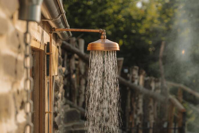 Outdoor shower