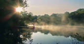 Mist on the water