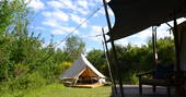 Maasai Mara bell tent at Le Camp