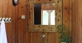 Shower House Interior for guests to use at Le Camp in France 