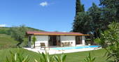 Exterior view of The Pool House at Glamping Abruzzo, Pescara, Italy